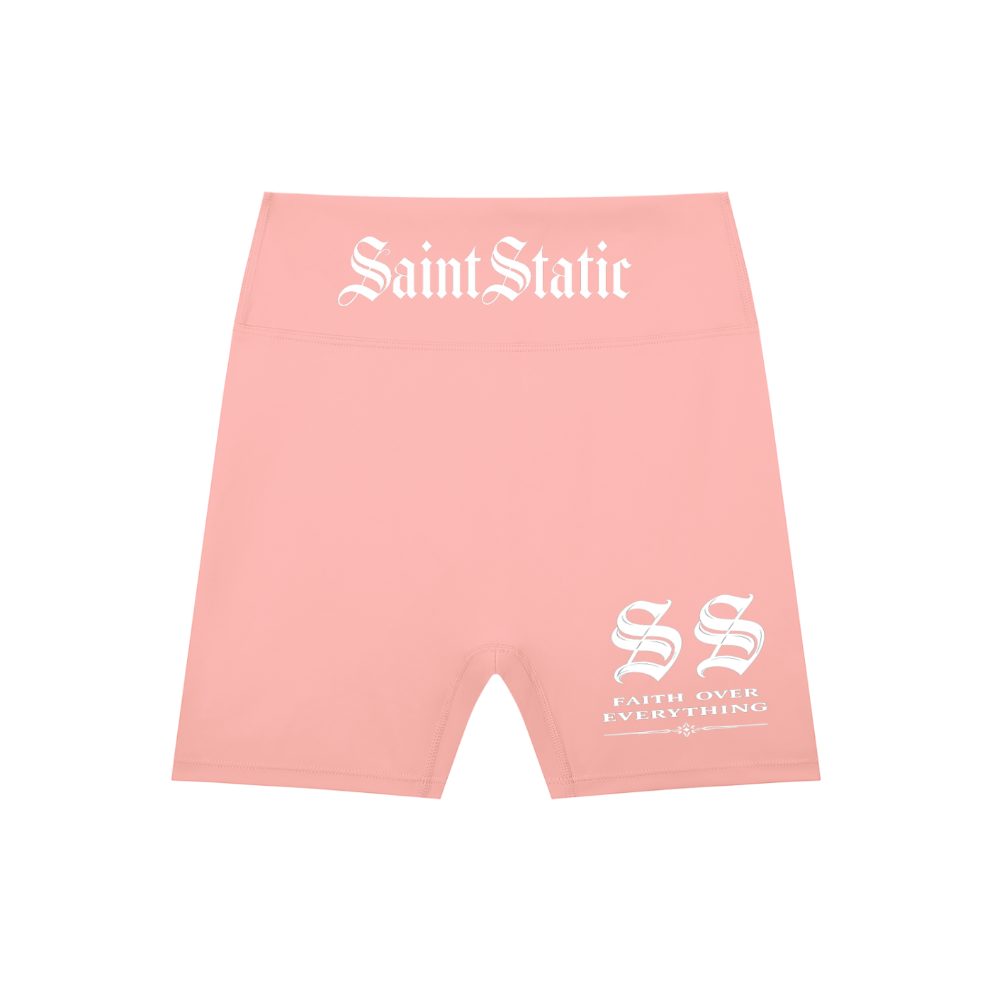 High-Waisted Blend Biker Shorts