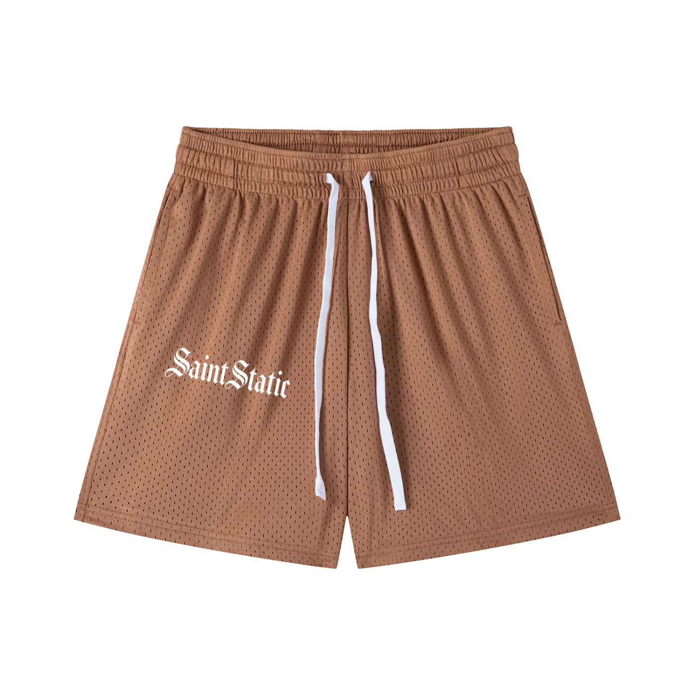 Mesh Drawstring Shorts