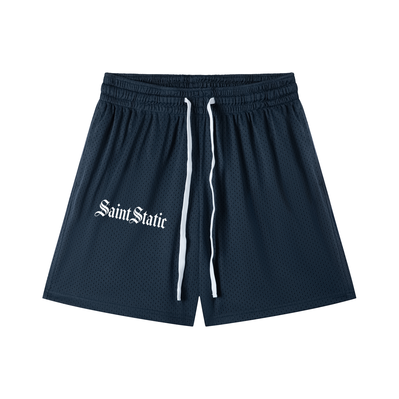 Mesh Drawstring Shorts