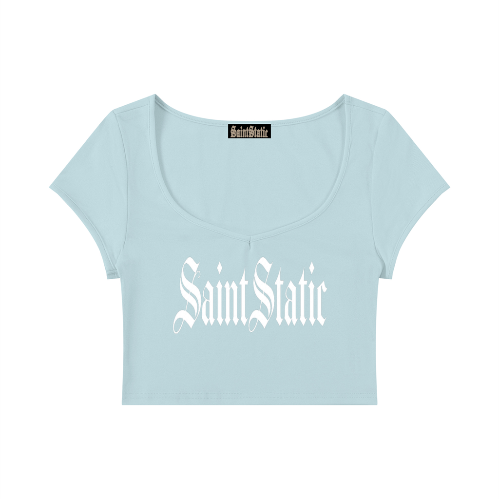 Women's Slim Cap Sleeve Crop T-Shirt