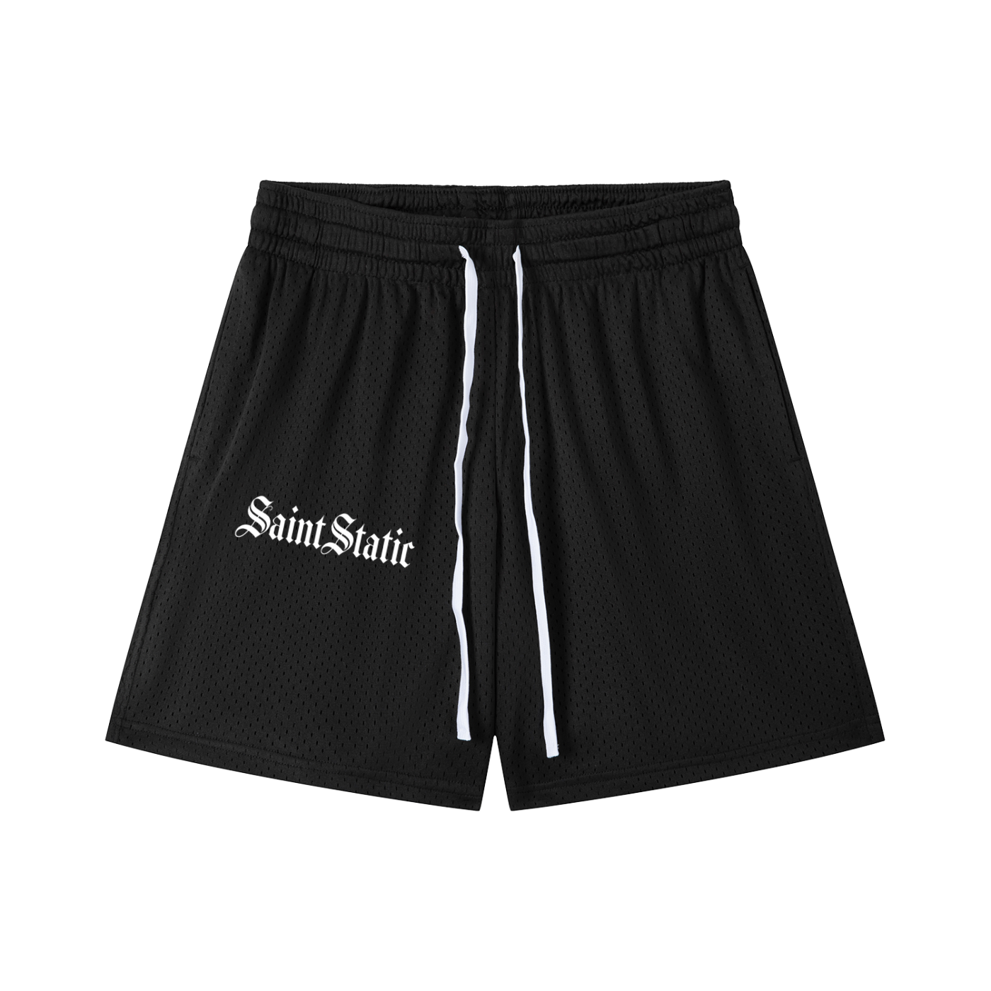 Mesh Drawstring Shorts