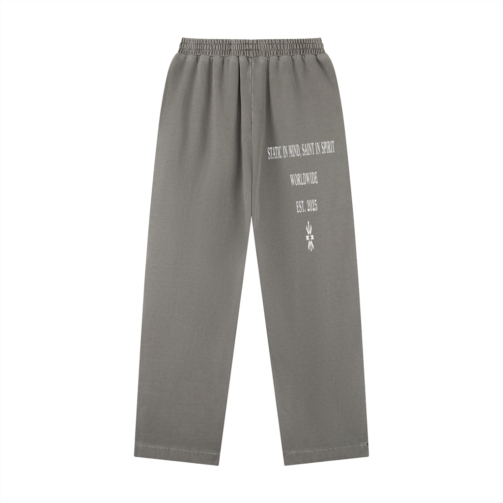 Vintage Washed Drawstring Sweatpants