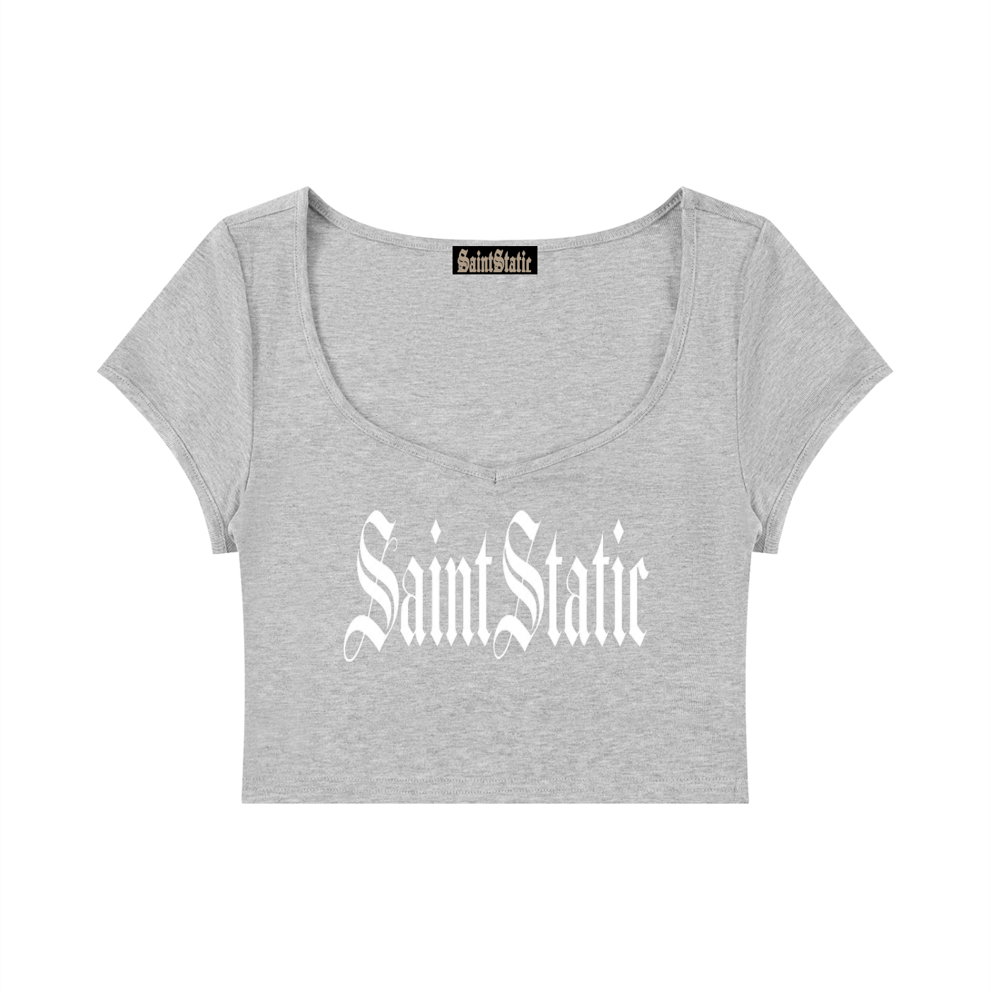 Women's Slim Cap Sleeve Crop T-Shirt