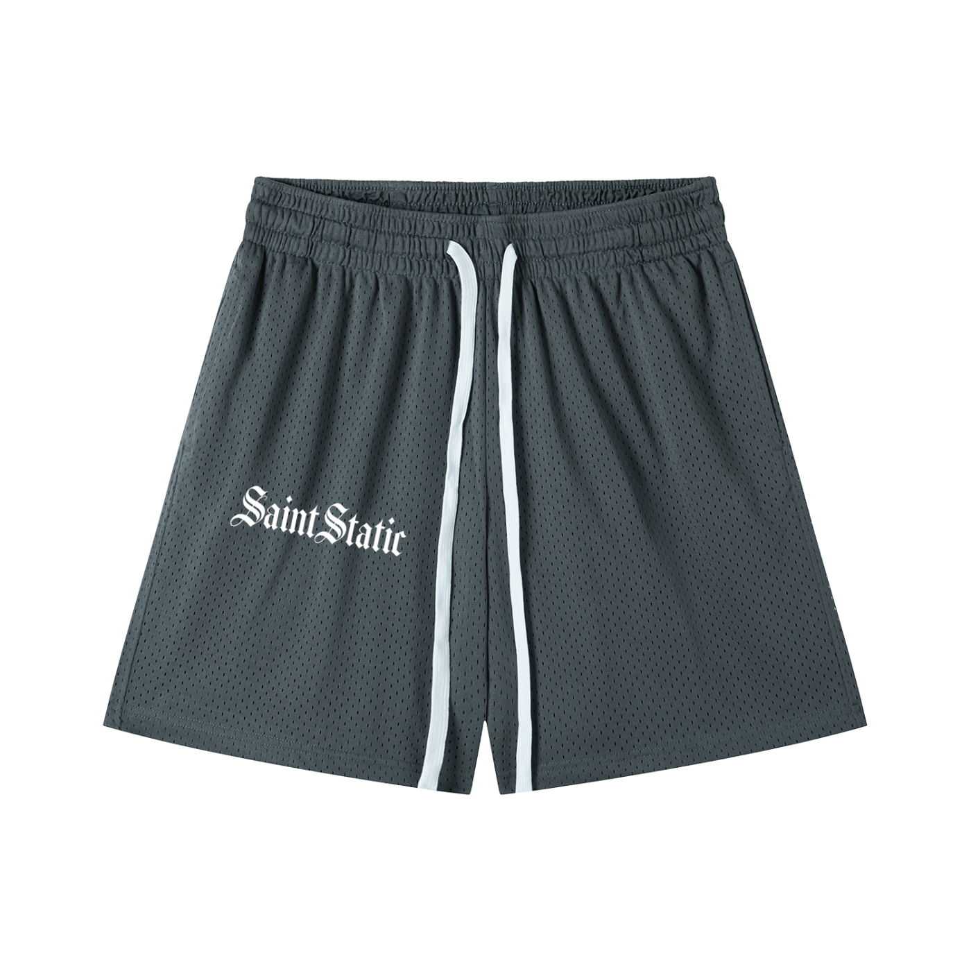 Mesh Drawstring Shorts